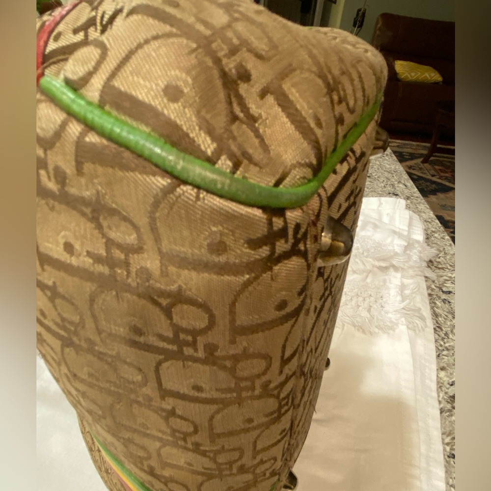 CHRISTIAN DIOR Vintage  Rasta Bowler - RARE - Picture 5 of 13